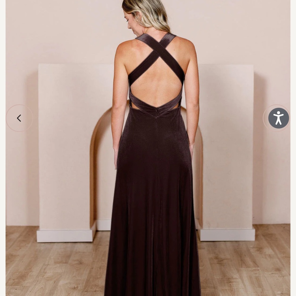 Revelry Dylan velvet dress